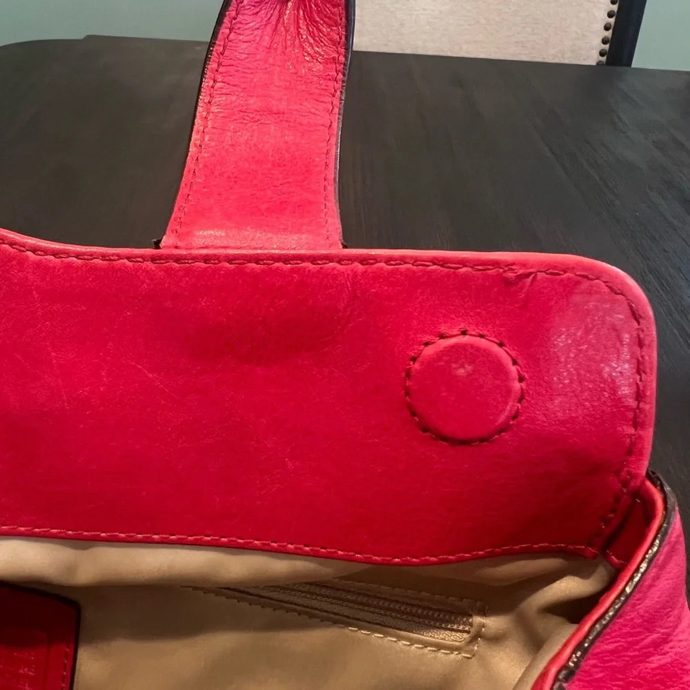 Coach Pleated Leather Shoulder Bag 13914 - Picture 8 of 16